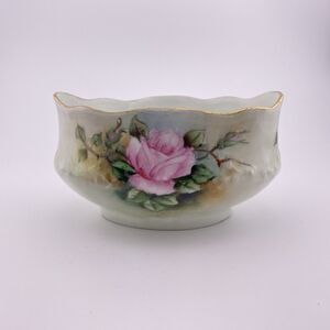 Antique A & D Hand Painted Limoges France Trinket Candy Dish Signed